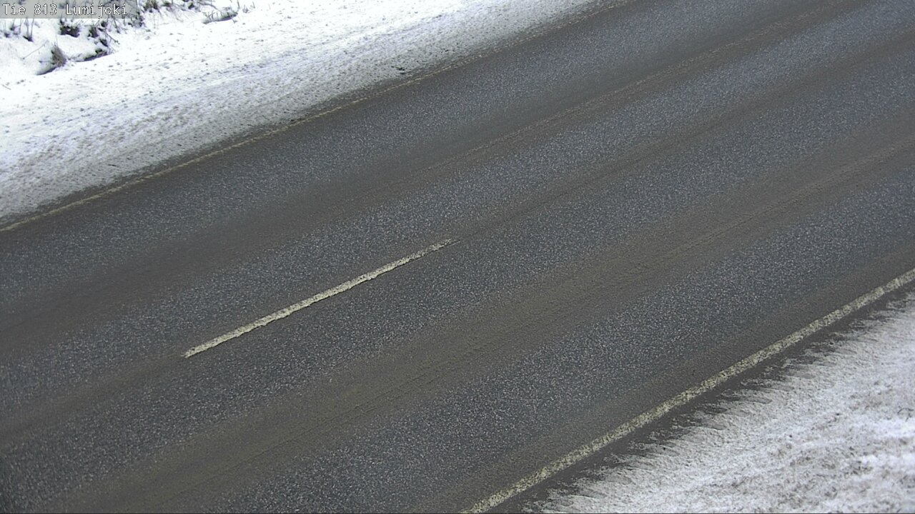 Weather Camera Image Väg 813 Lumijoki, Lumijoki, Pohjois-Pohjanmaa