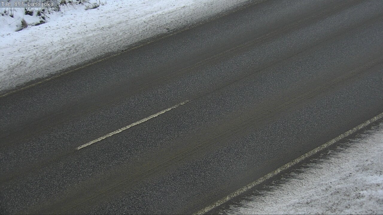 Weather Camera Image Väg 813 Lumijoki, Lumijoki, Pohjois-Pohjanmaa
