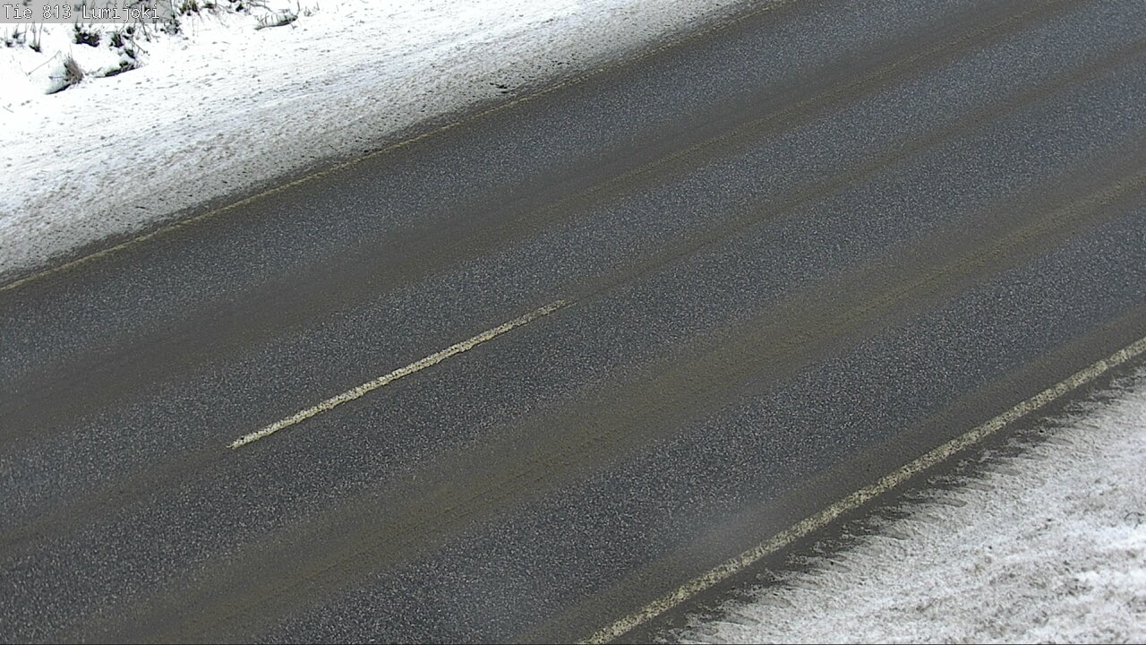 Weather Camera Image Väg 813 Lumijoki, Lumijoki, Pohjois-Pohjanmaa