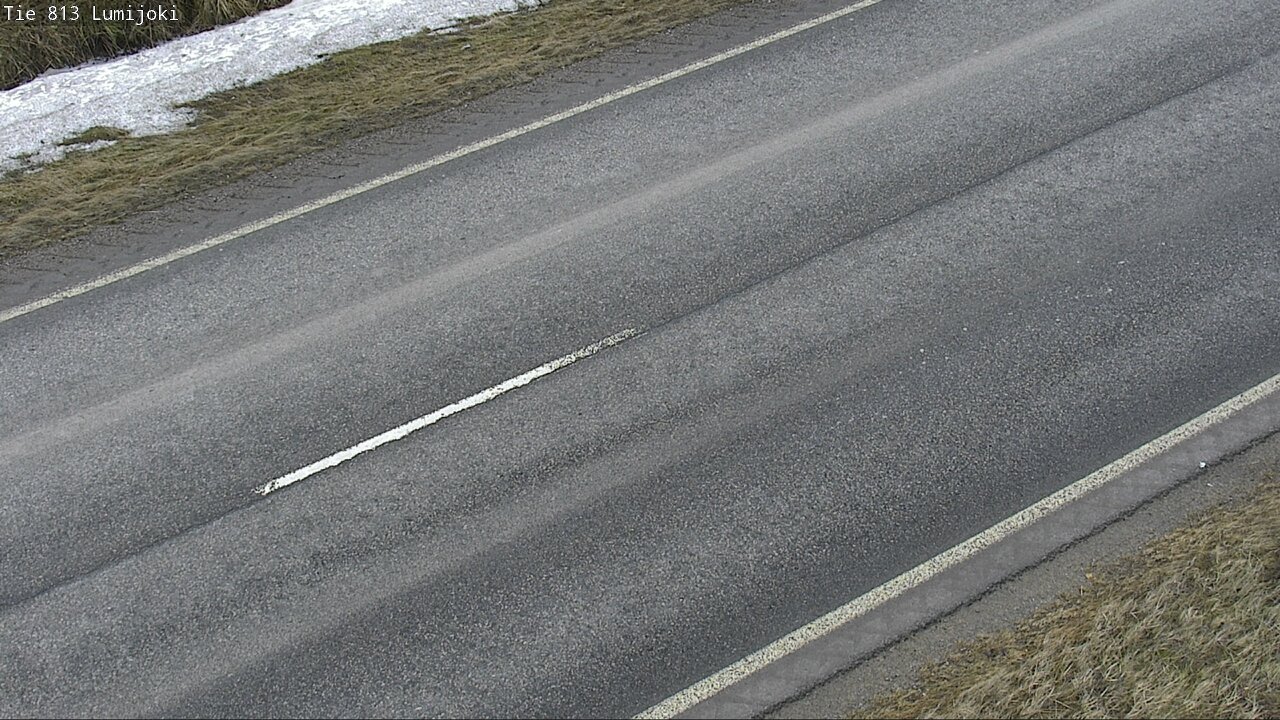 Weather Camera Image Road 813 Lumijoki, Lumijoki, Pohjois-Pohjanmaa