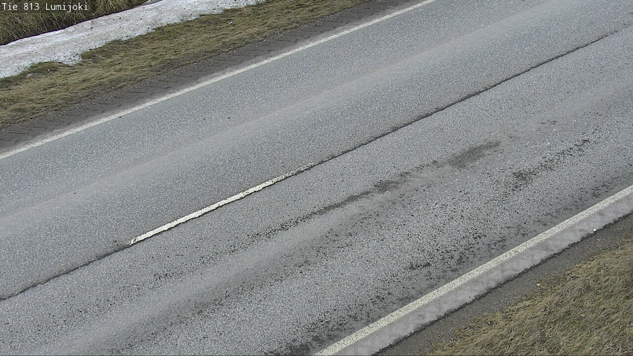 Weather Camera Image Road 813 Lumijoki, Lumijoki, Pohjois-Pohjanmaa