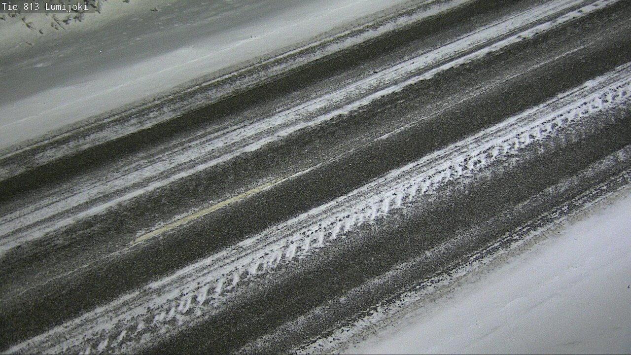Weather Camera Image Väg 813 Lumijoki, Lumijoki, Pohjois-Pohjanmaa