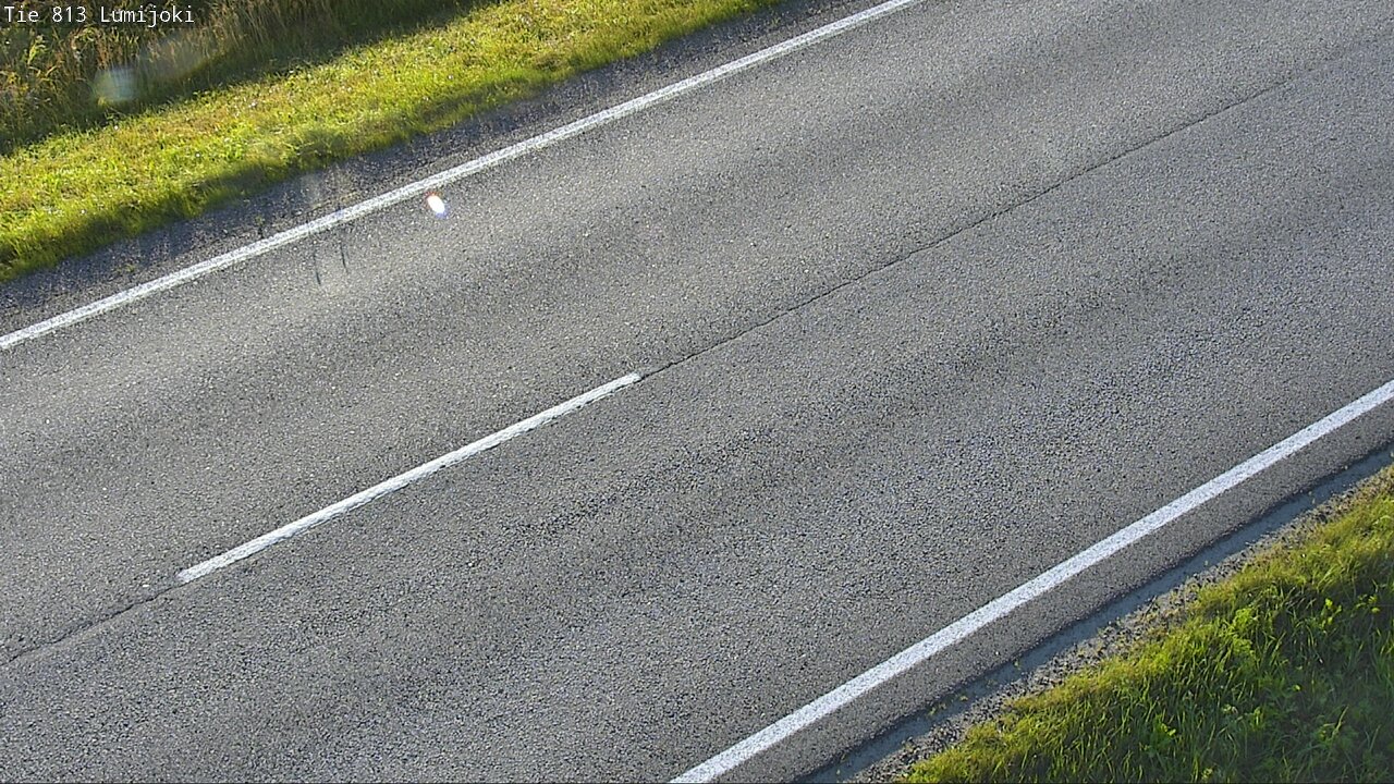 Weather Camera Image Road 813 Lumijoki, Lumijoki, Pohjois-Pohjanmaa