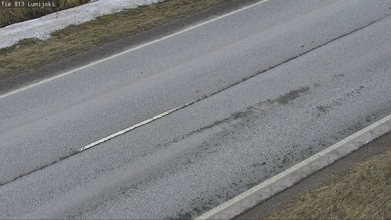 Weather Camera Image Road 813 Lumijoki, Lumijoki, Pohjois-Pohjanmaa