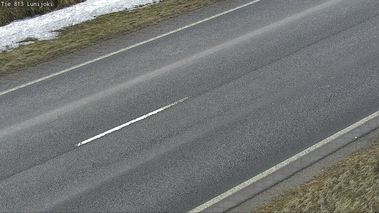 Weather Camera Image Väg 813 Lumijoki, Lumijoki, Pohjois-Pohjanmaa