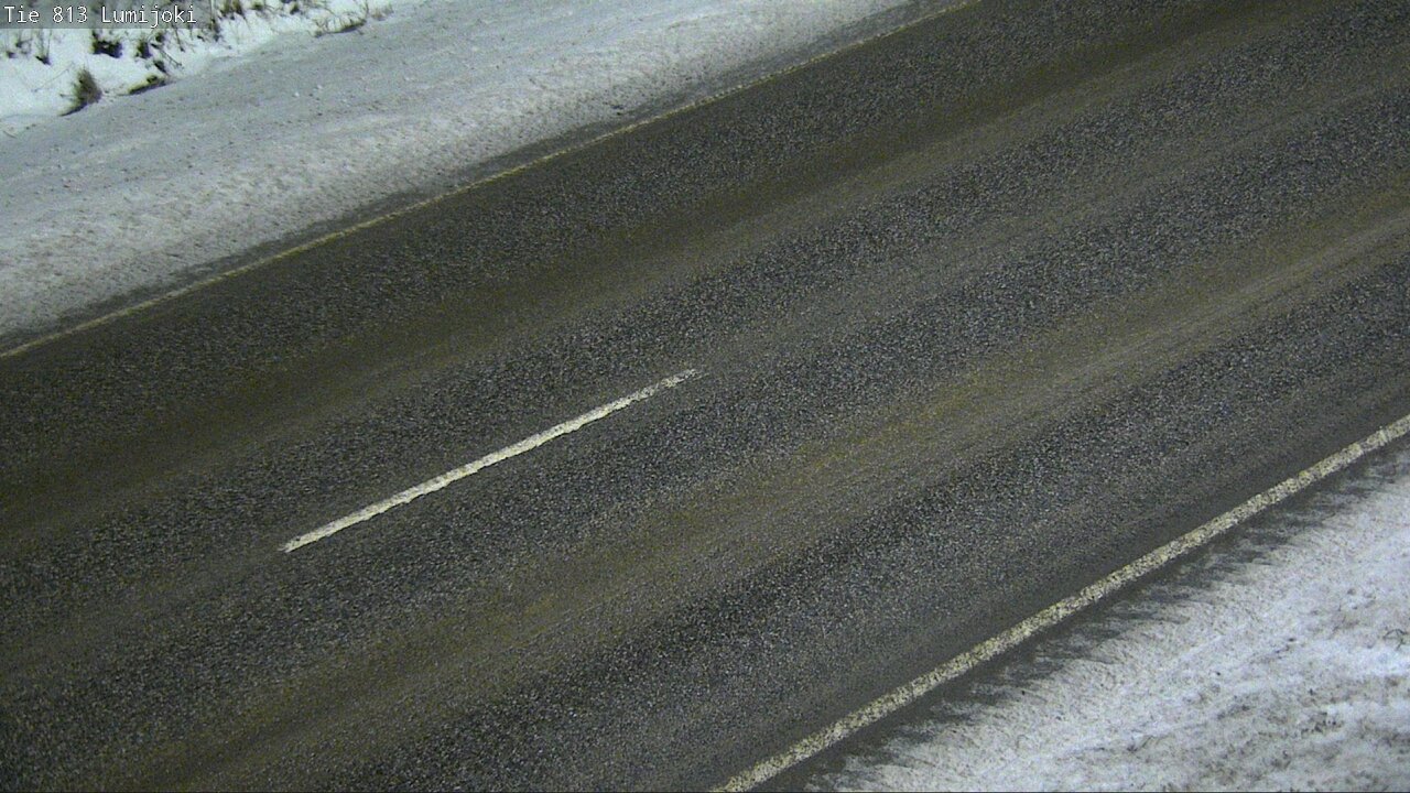Weather Camera Image Väg 813 Lumijoki, Lumijoki, Pohjois-Pohjanmaa