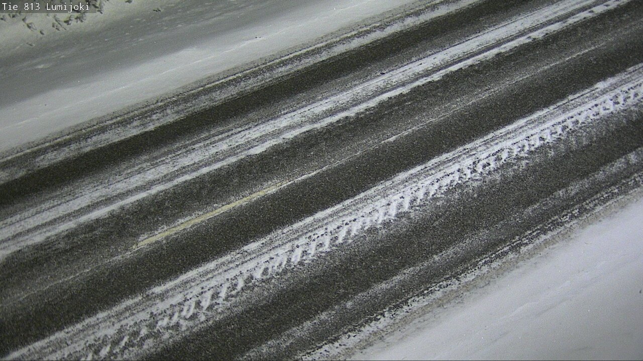 Weather Camera Image Väg 813 Lumijoki, Lumijoki, Pohjois-Pohjanmaa