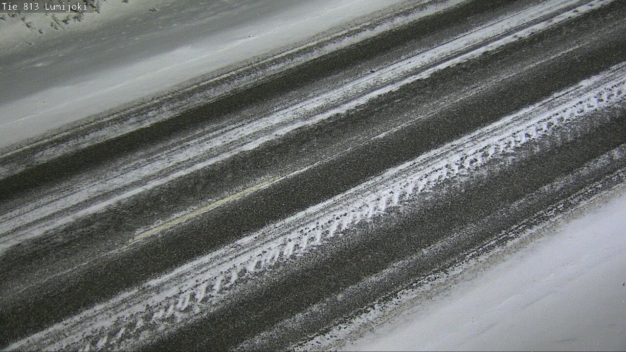 Weather Camera Image Väg 813 Lumijoki, Lumijoki, Pohjois-Pohjanmaa