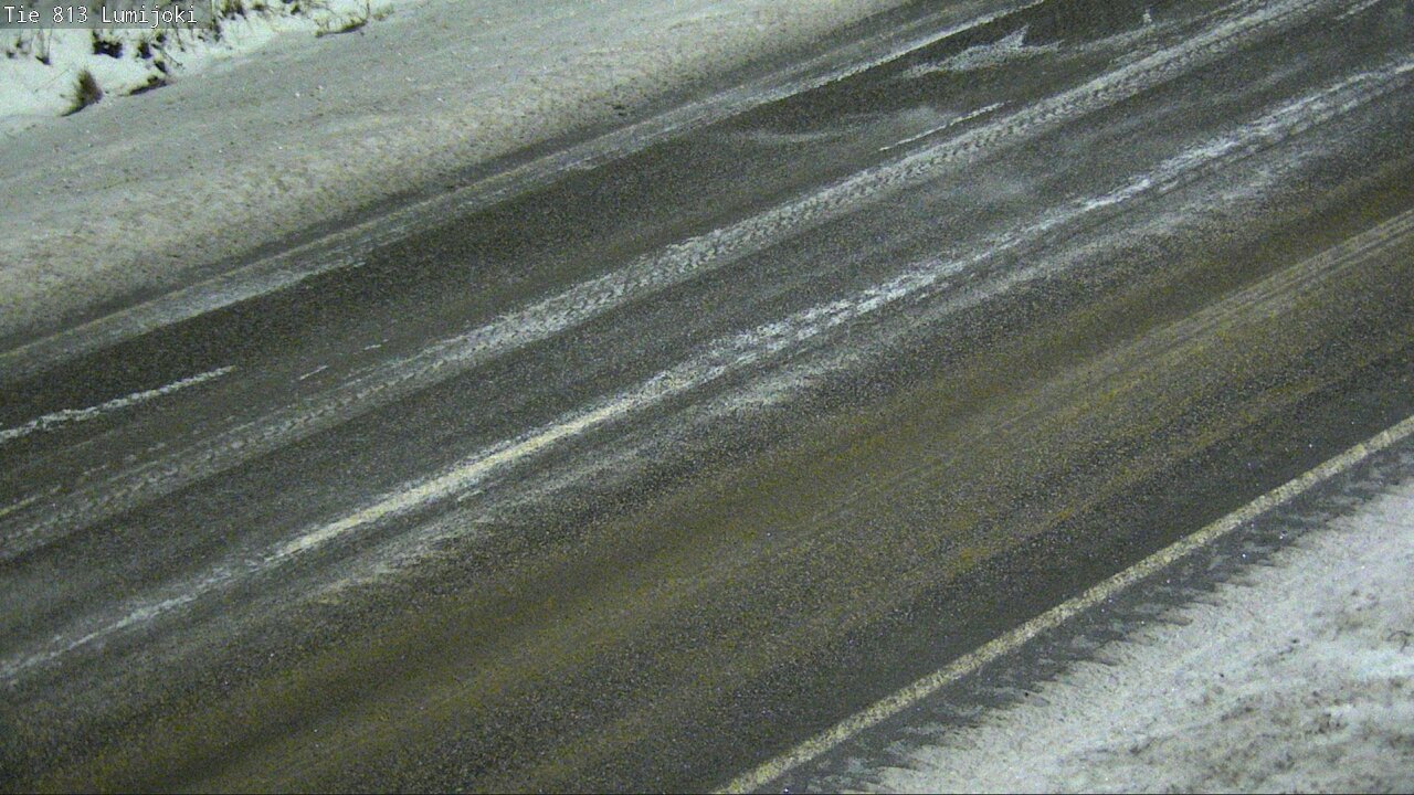 Weather Camera Image Väg 813 Lumijoki, Lumijoki, Pohjois-Pohjanmaa