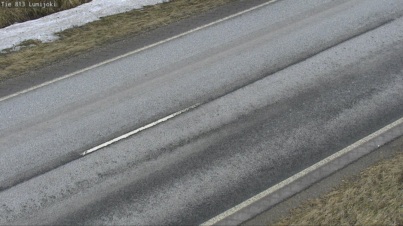 Weather Camera Image Road 813 Lumijoki, Lumijoki, Pohjois-Pohjanmaa
