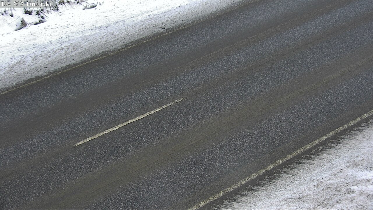 Weather Camera Image Väg 813 Lumijoki, Lumijoki, Pohjois-Pohjanmaa