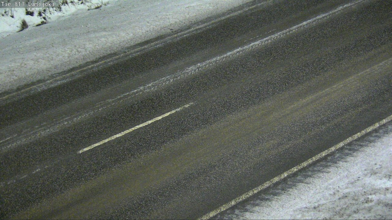 Weather Camera Image Väg 813 Lumijoki, Lumijoki, Pohjois-Pohjanmaa