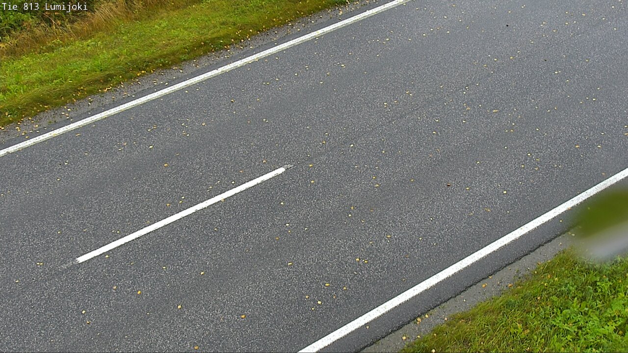 Weather Camera Image Road 813 Lumijoki, Lumijoki, Pohjois-Pohjanmaa