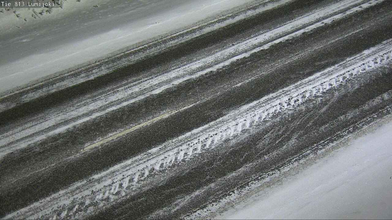 Weather Camera Image Väg 813 Lumijoki, Lumijoki, Pohjois-Pohjanmaa