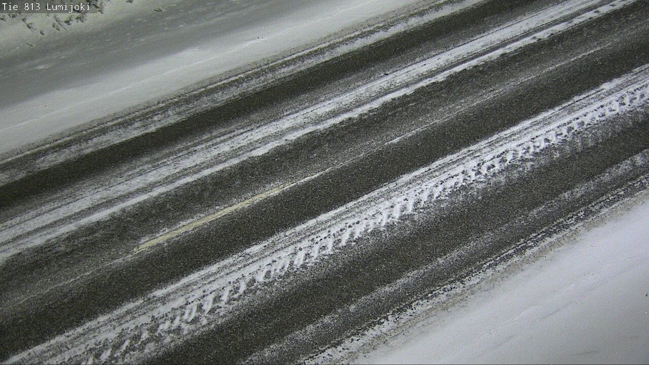 Weather Camera Image Väg 813 Lumijoki, Lumijoki, Pohjois-Pohjanmaa