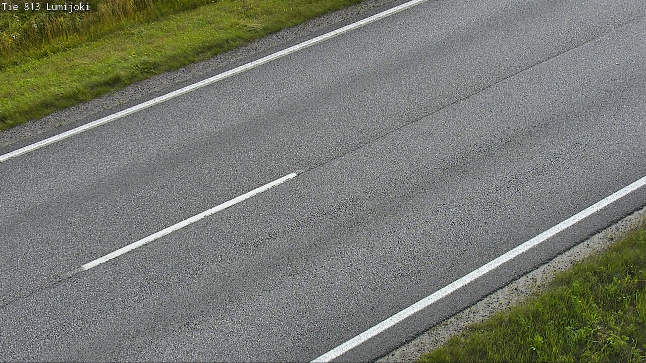 Weather Camera Image Road 813 Lumijoki, Lumijoki, Pohjois-Pohjanmaa