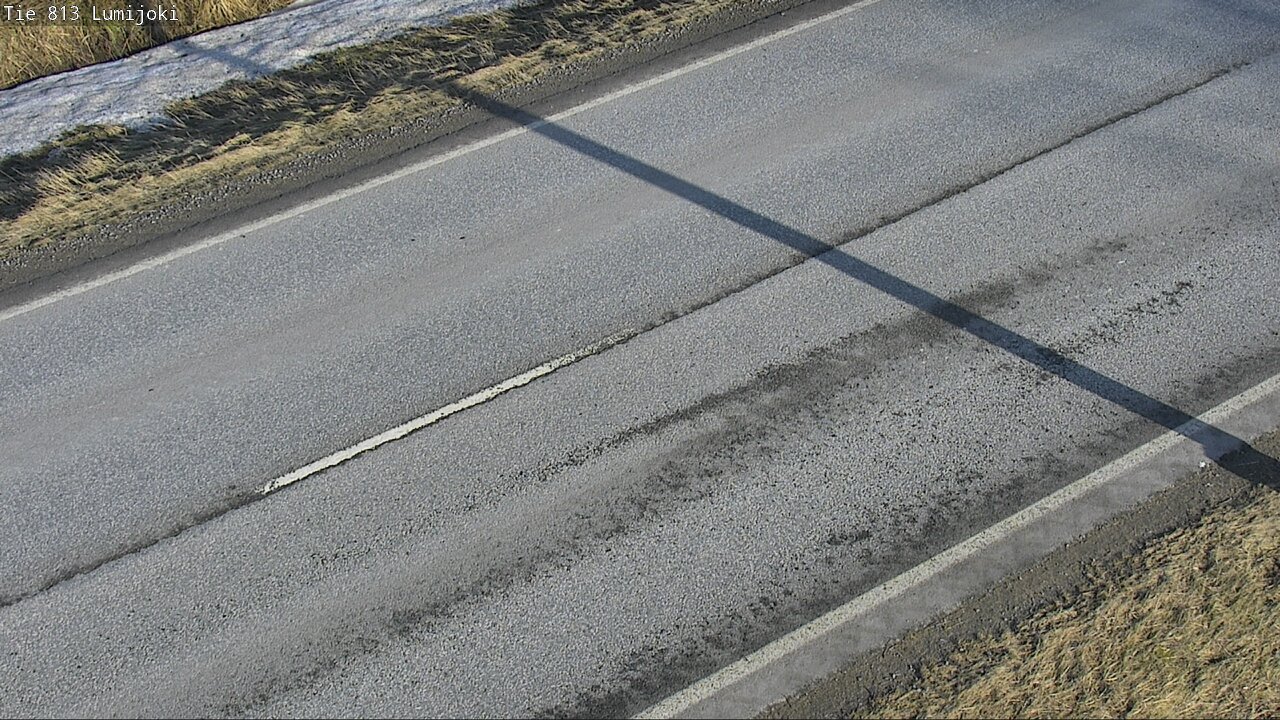 Weather Camera Image Road 813 Lumijoki, Lumijoki, Pohjois-Pohjanmaa