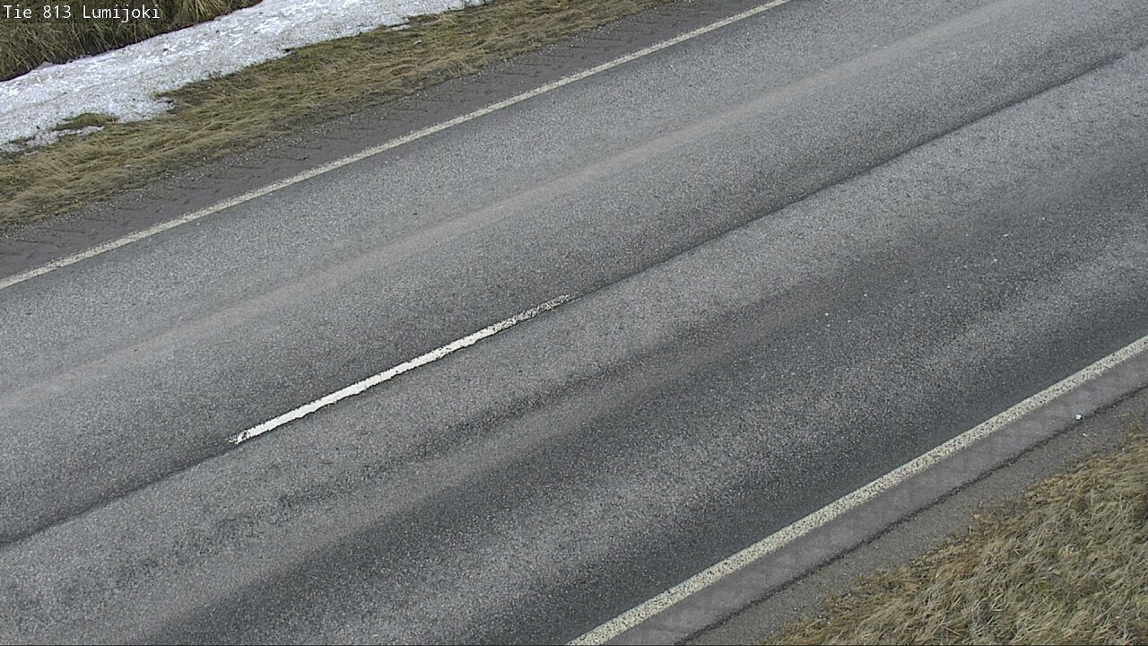 Weather Camera Image Road 813 Lumijoki, Lumijoki, Pohjois-Pohjanmaa