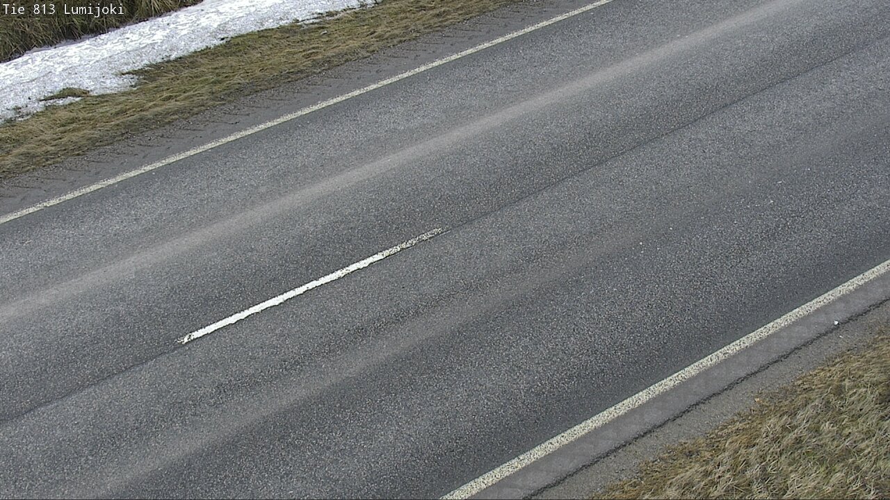 Weather Camera Image Väg 813 Lumijoki, Lumijoki, Pohjois-Pohjanmaa