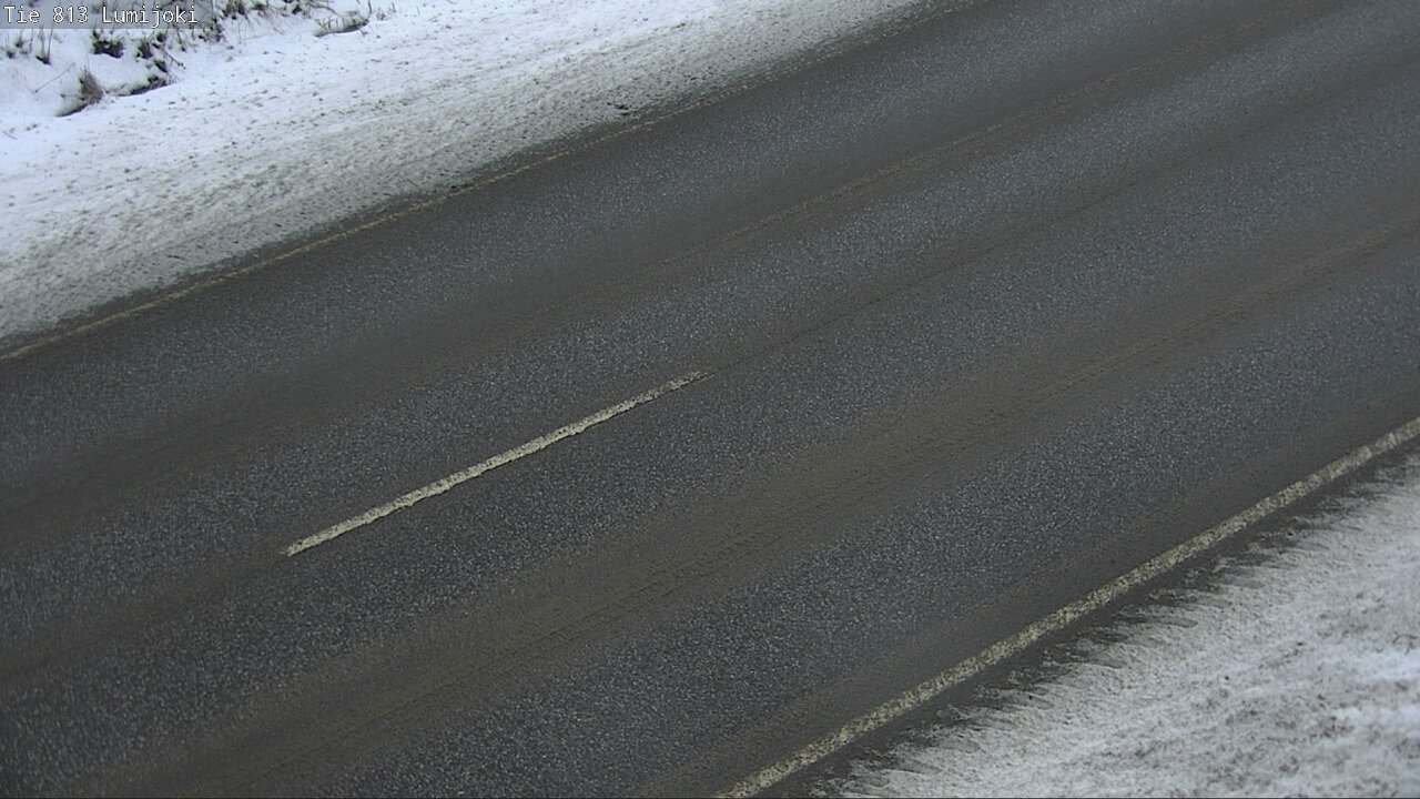 Weather Camera Image Väg 813 Lumijoki, Lumijoki, Pohjois-Pohjanmaa