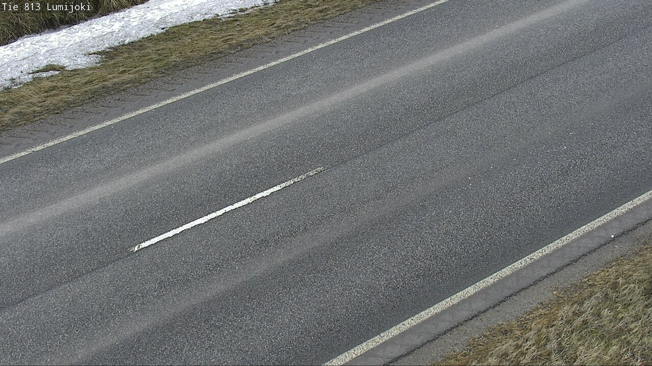 Weather Camera Image Väg 813 Lumijoki, Lumijoki, Pohjois-Pohjanmaa
