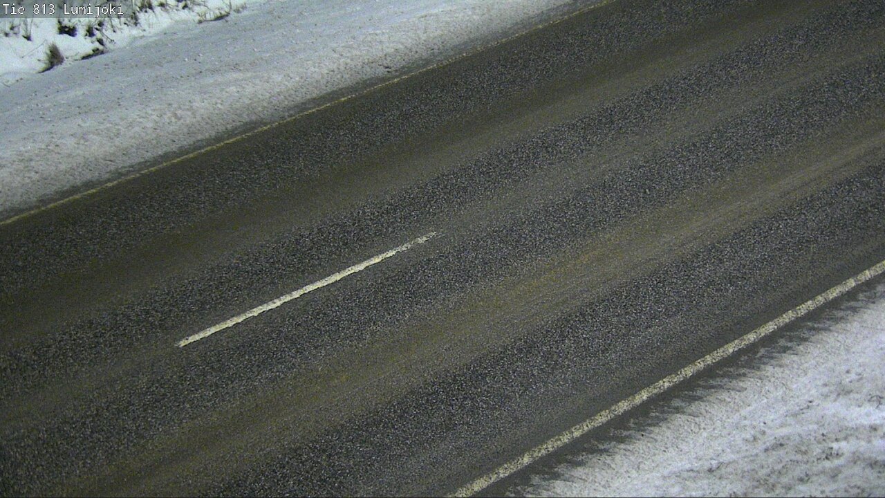 Weather Camera Image Väg 813 Lumijoki, Lumijoki, Pohjois-Pohjanmaa