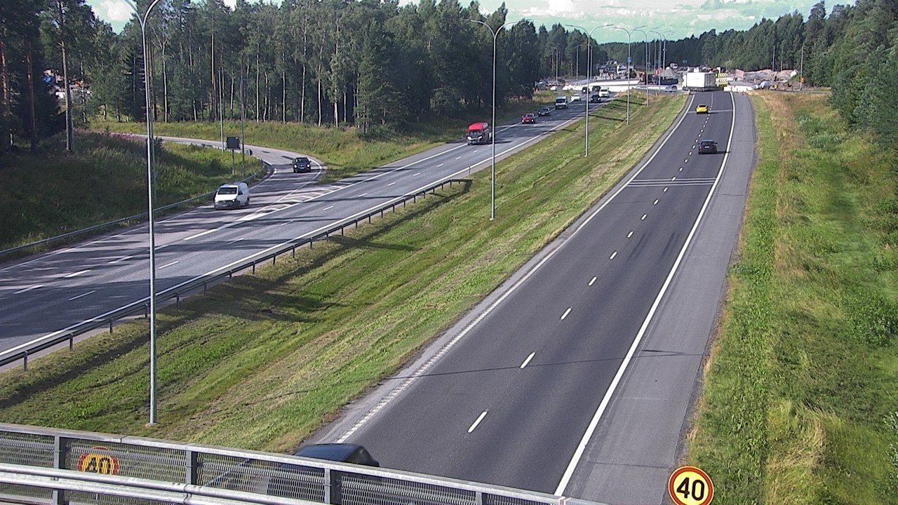 Weather Camera Image Road 4 Oulu, Pateniemi, Oulu, Pohjois-Pohjanmaa