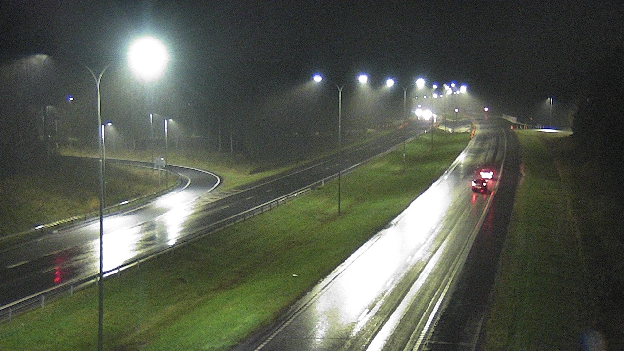 Weather Camera Image Väg 4 Oleåborg, Pateniemi, Oulu, Pohjois-Pohjanmaa