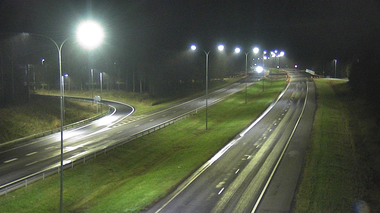 Weather Camera Image Väg 4 Oleåborg, Pateniemi, Oulu, Pohjois-Pohjanmaa