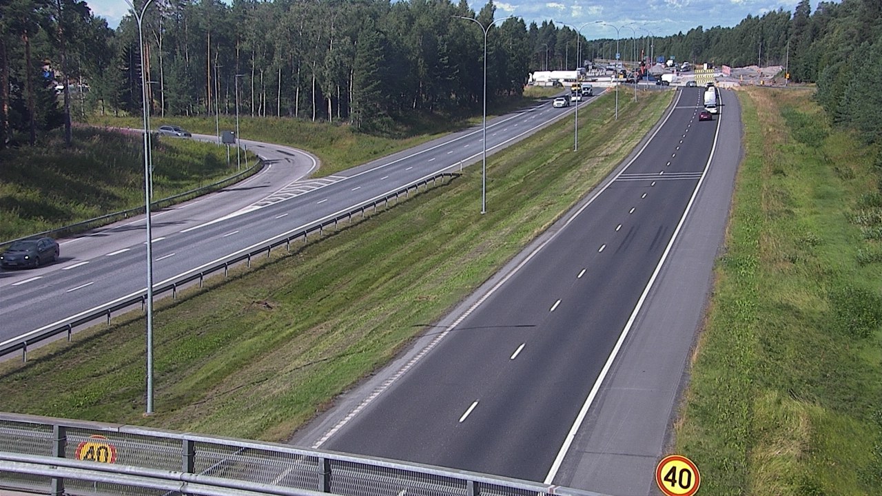 Weather Camera Image Road 4 Oulu, Pateniemi, Oulu, Pohjois-Pohjanmaa