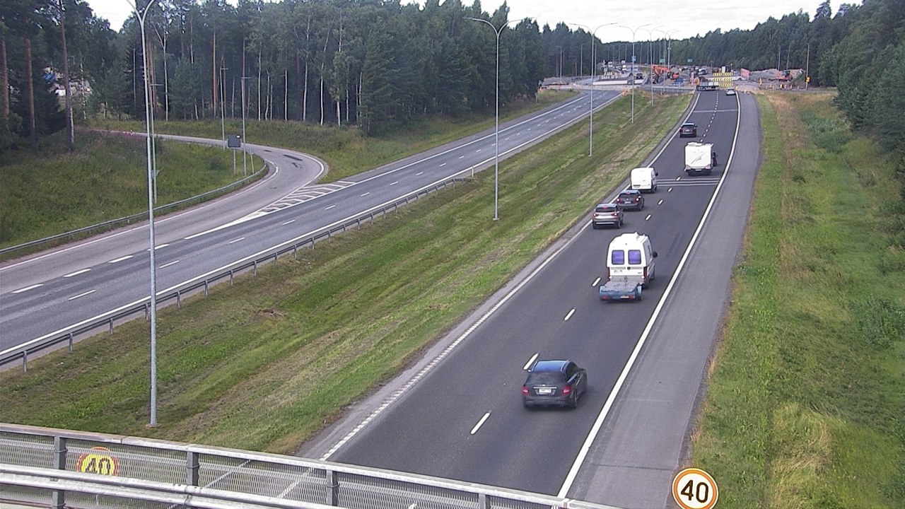 Weather Camera Image Road 4 Oulu, Pateniemi, Oulu, Pohjois-Pohjanmaa