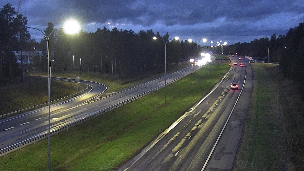 Weather Camera Image Väg 4 Oleåborg, Pateniemi, Oulu, Pohjois-Pohjanmaa