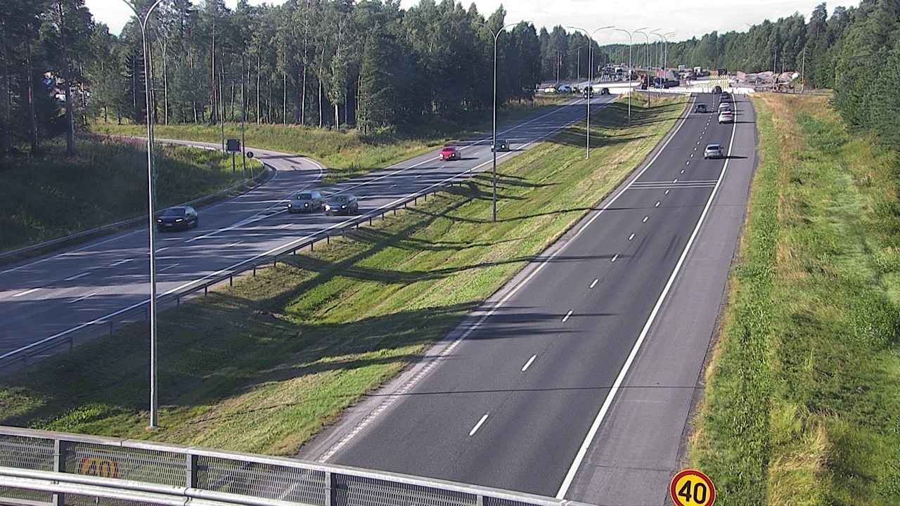 Weather Camera Image Road 4 Oulu, Pateniemi, Oulu, Pohjois-Pohjanmaa