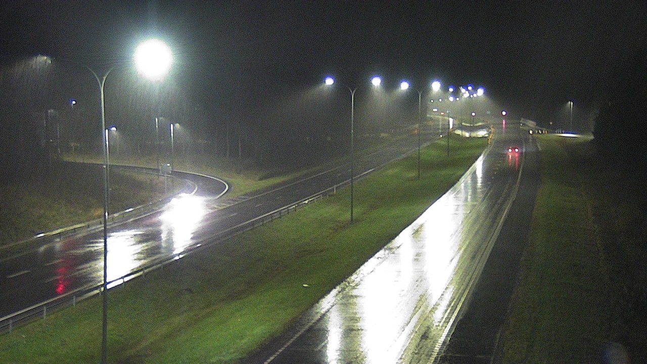 Weather Camera Image Väg 4 Oleåborg, Pateniemi, Oulu, Pohjois-Pohjanmaa