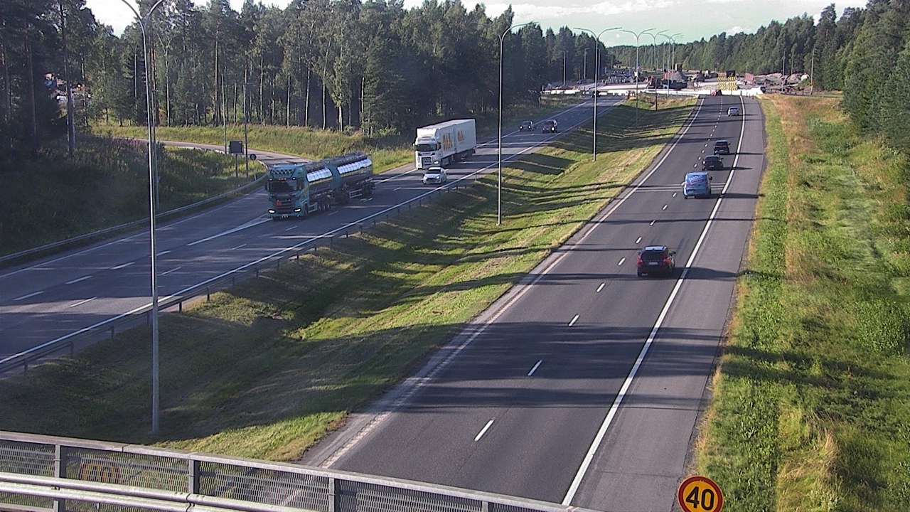 Weather Camera Image Road 4 Oulu, Pateniemi, Oulu, Pohjois-Pohjanmaa