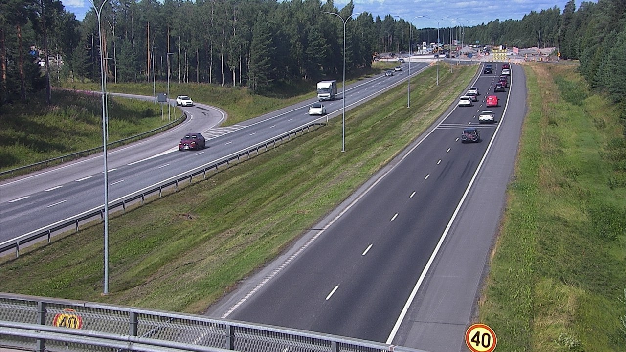 Weather Camera Image Road 4 Oulu, Pateniemi, Oulu, Pohjois-Pohjanmaa
