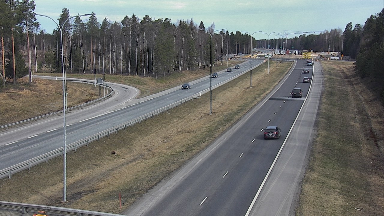 Weather Camera Image Road 4 Oulu, Pateniemi, Oulu, Pohjois-Pohjanmaa