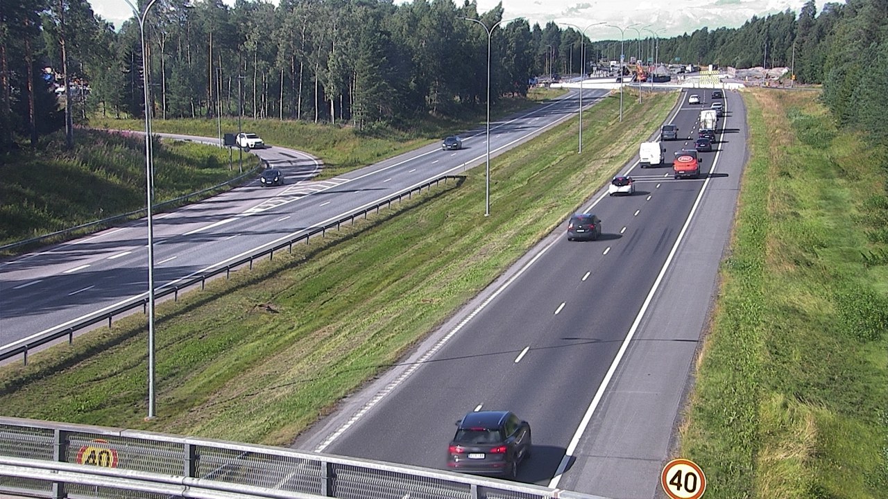 Weather Camera Image Road 4 Oulu, Pateniemi, Oulu, Pohjois-Pohjanmaa
