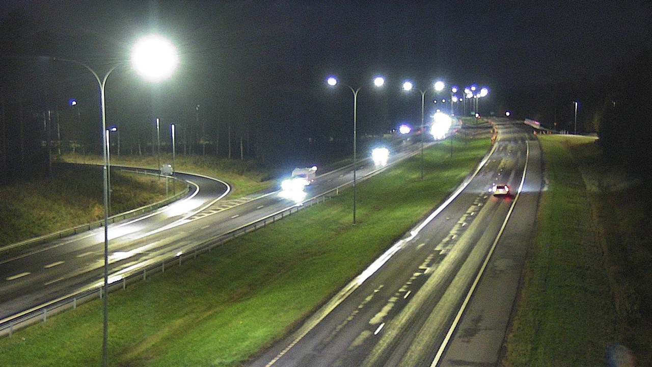 Weather Camera Image Väg 4 Oleåborg, Pateniemi, Oulu, Pohjois-Pohjanmaa