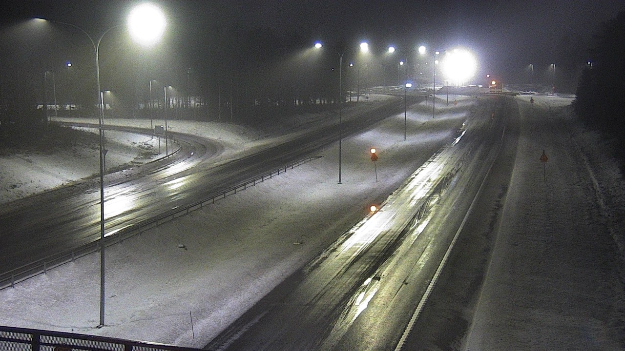 Weather Camera Image Väg 4 Oleåborg, Pateniemi, Oulu, Pohjois-Pohjanmaa