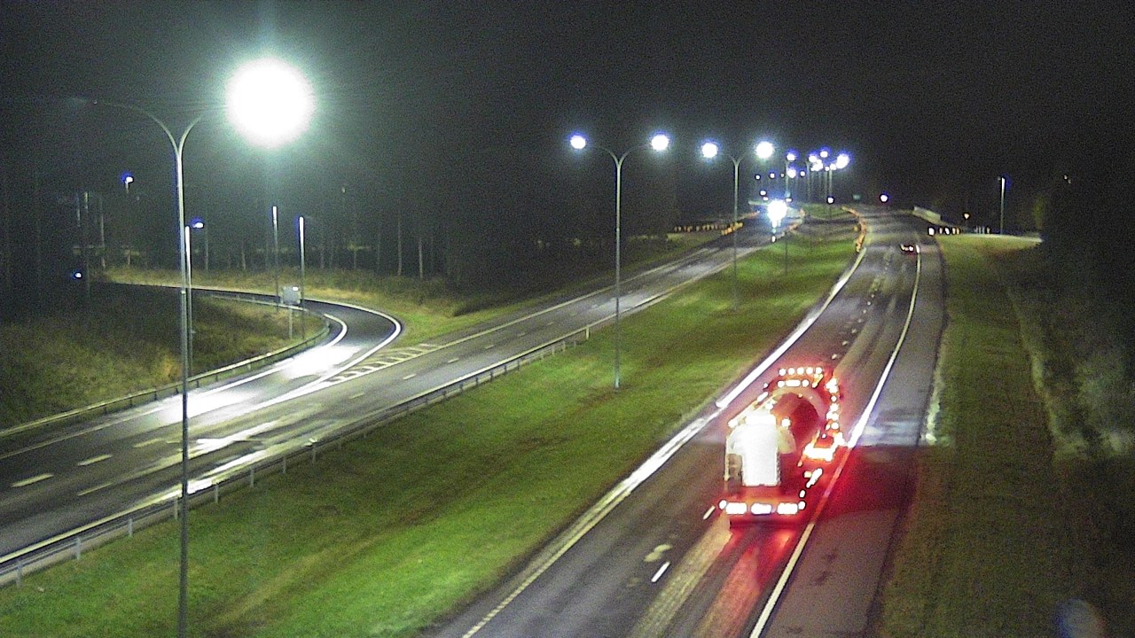 Weather Camera Image Väg 4 Oleåborg, Pateniemi, Oulu, Pohjois-Pohjanmaa