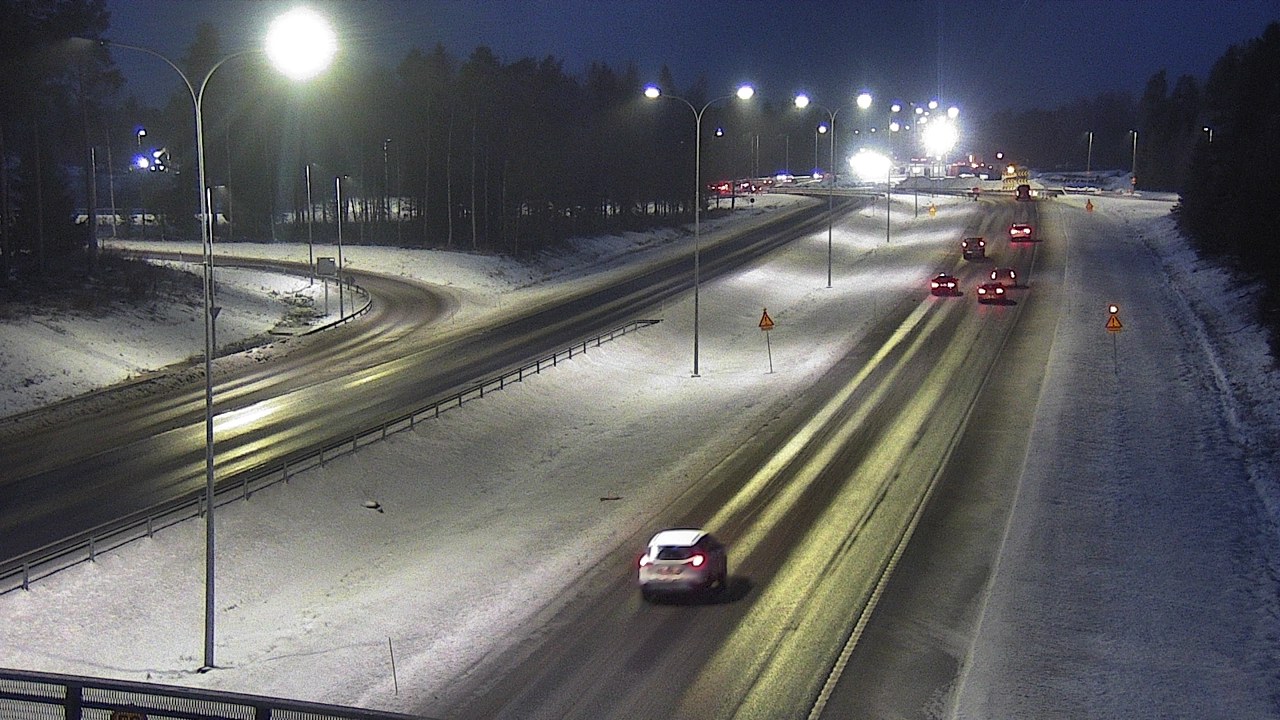 Weather Camera Image Road 4 Oulu, Pateniemi, Oulu, Pohjois-Pohjanmaa