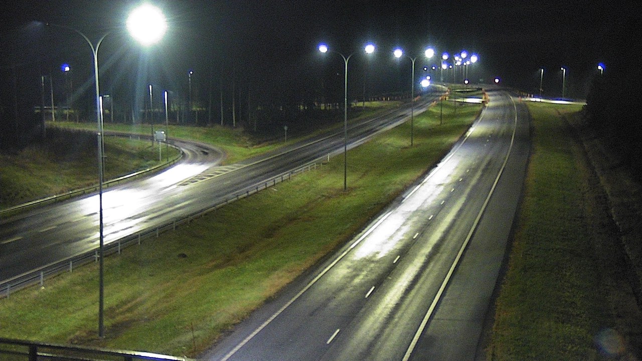 Weather Camera Image Väg 4 Oleåborg, Pateniemi, Oulu, Pohjois-Pohjanmaa