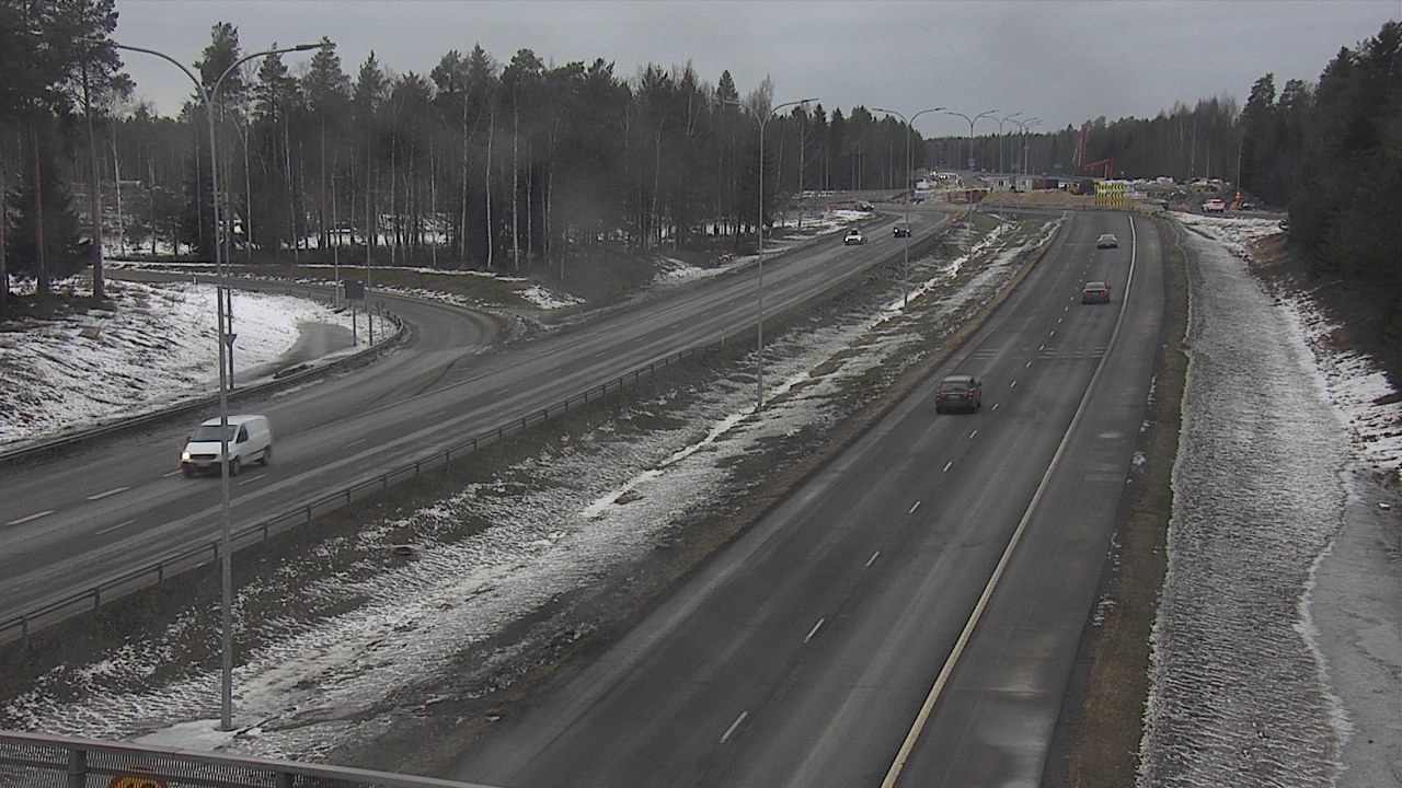 Weather Camera Image Road 4 Oulu, Pateniemi, Oulu, Pohjois-Pohjanmaa