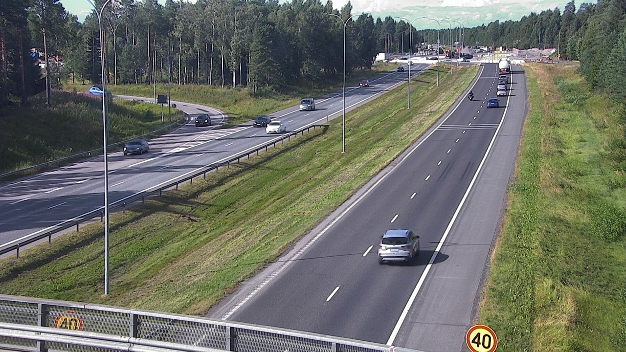 Weather Camera Image Road 4 Oulu, Pateniemi, Oulu, Pohjois-Pohjanmaa