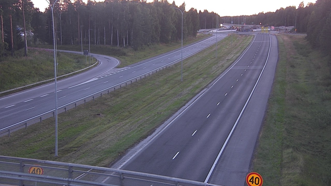 Weather Camera Image Road 4 Oulu, Pateniemi, Oulu, Pohjois-Pohjanmaa