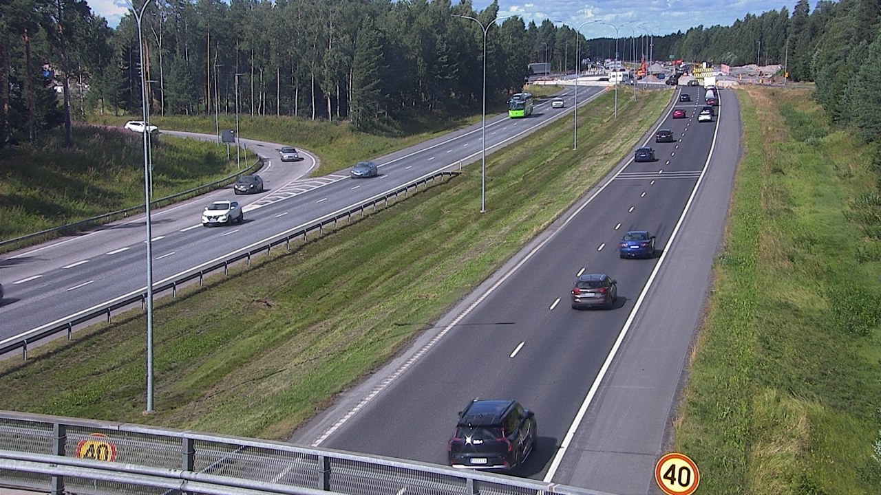 Weather Camera Image Road 4 Oulu, Pateniemi, Oulu, Pohjois-Pohjanmaa