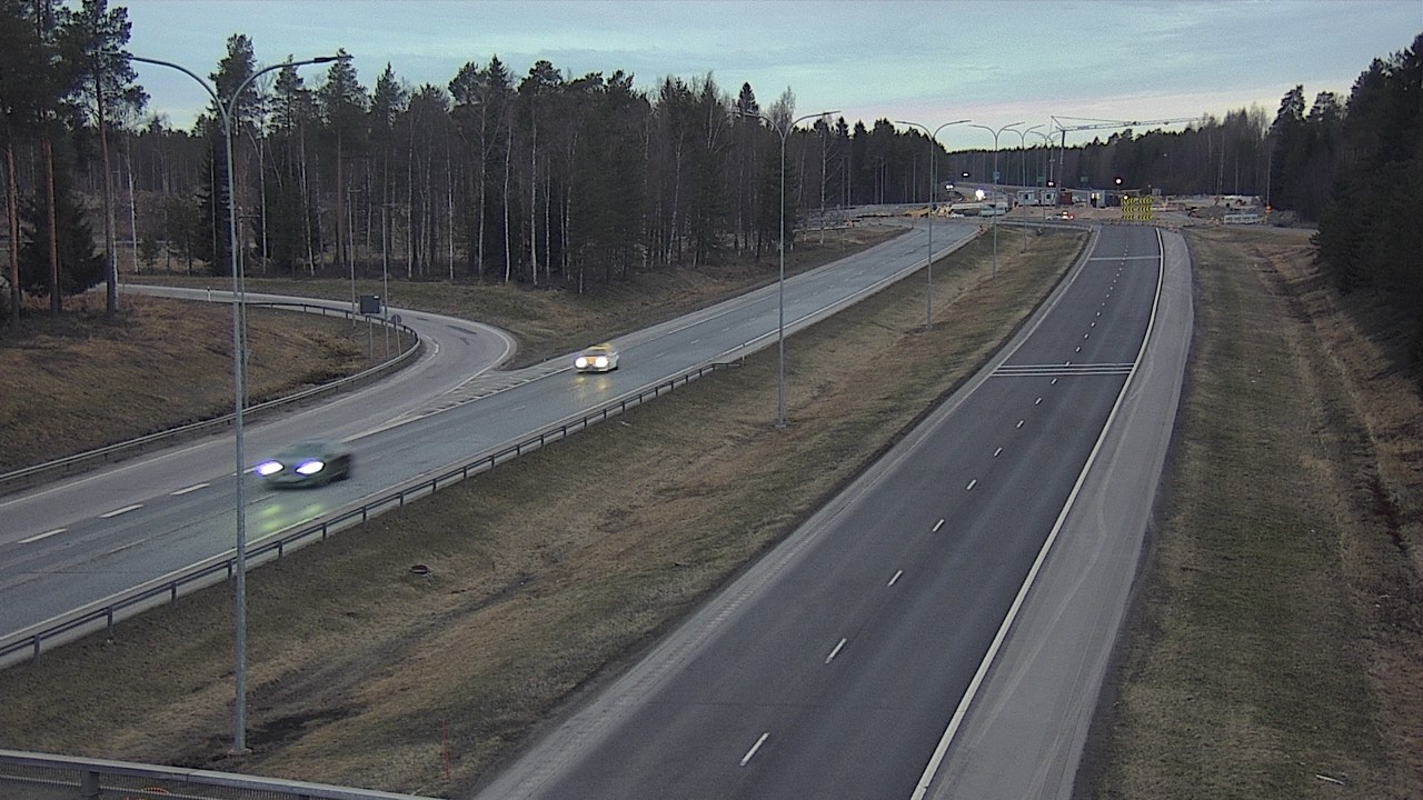 Weather Camera Image Väg 4 Oleåborg, Pateniemi, Oulu, Pohjois-Pohjanmaa
