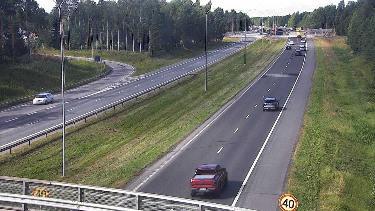 Weather Camera Image Road 4 Oulu, Pateniemi, Oulu, Pohjois-Pohjanmaa