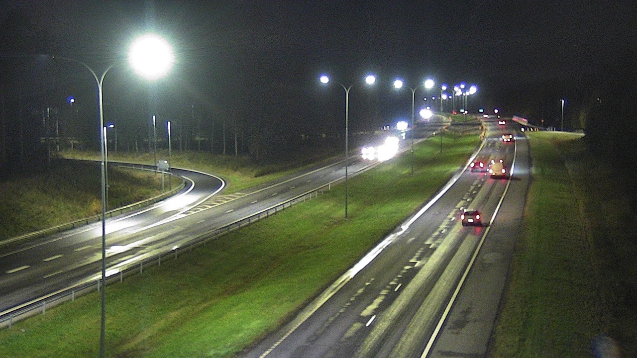 Weather Camera Image Väg 4 Oleåborg, Pateniemi, Oulu, Pohjois-Pohjanmaa